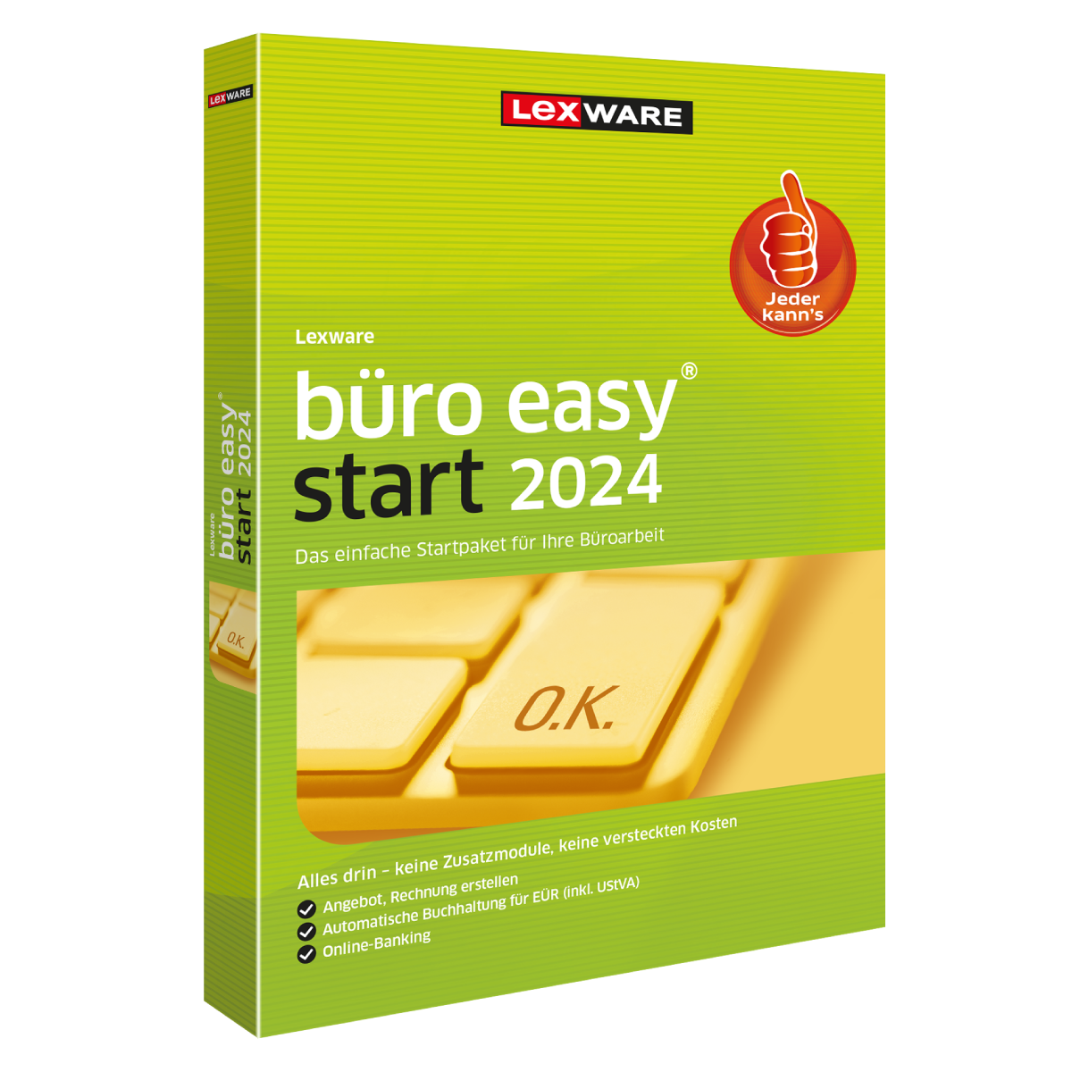 LEXWARE büro easy start 2024 Download Jahresversion (365-Tage)