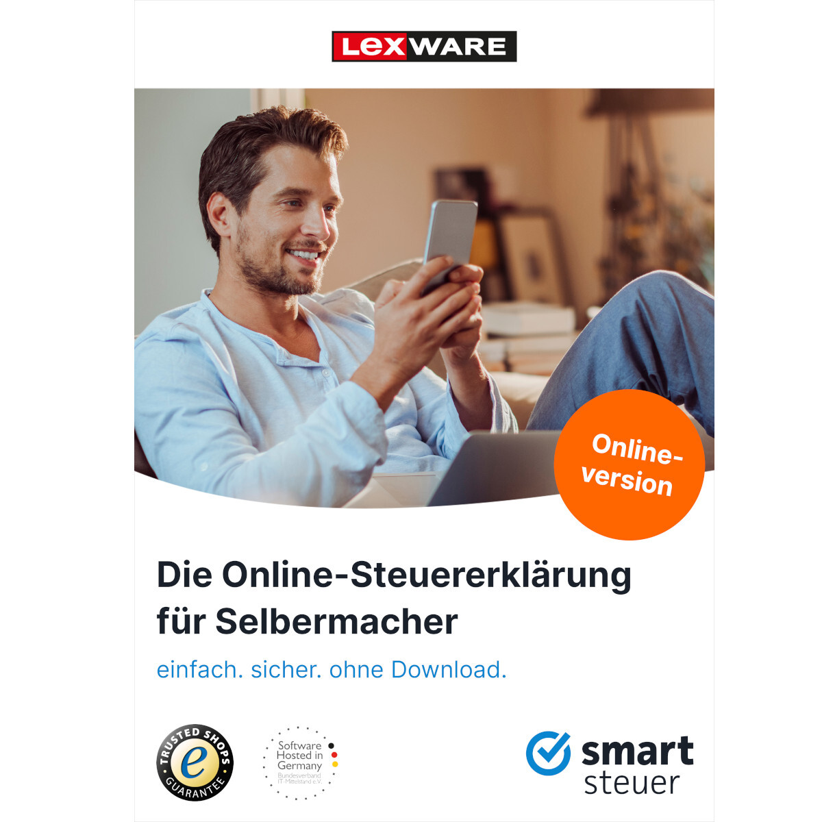 LEXWARE Smartsteuer 2023- Steuererklärung für das Jahr 2022 Download