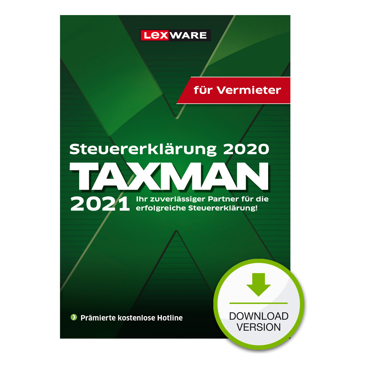 LEXWARE ESD TAXMAN 2021 fuer Vermieter Handelsversion Download