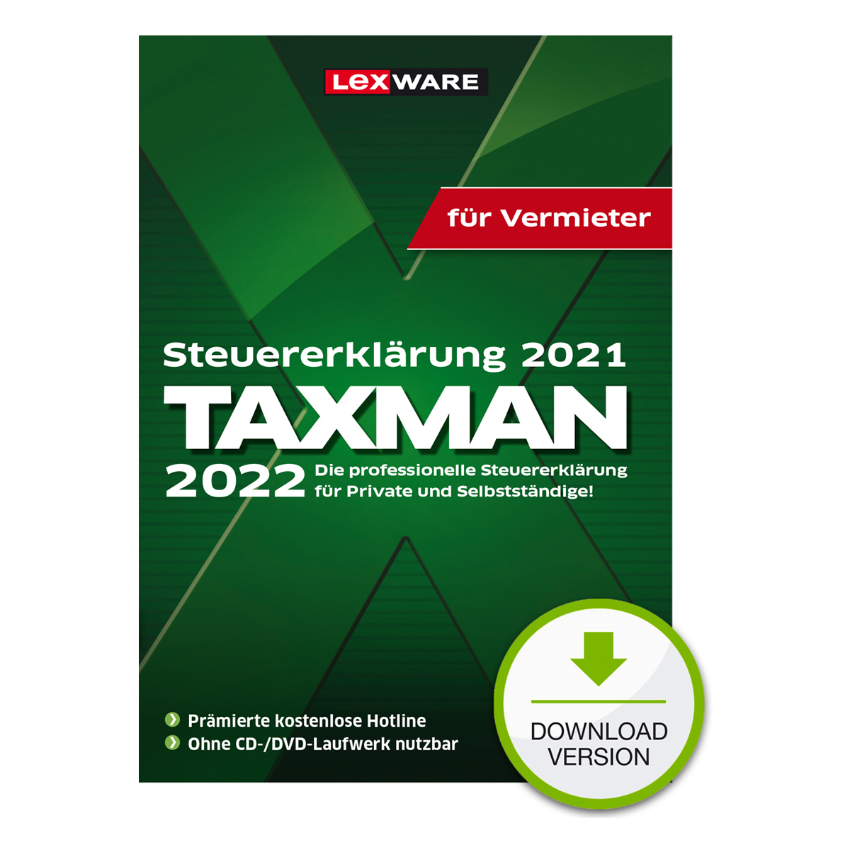 LEXWARE TAXMAN 2022 FR VERMIETER