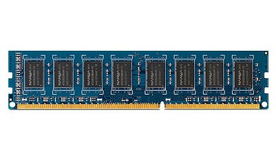 HP 2GB PC3-10600 CL9  128Mx8 dPC
