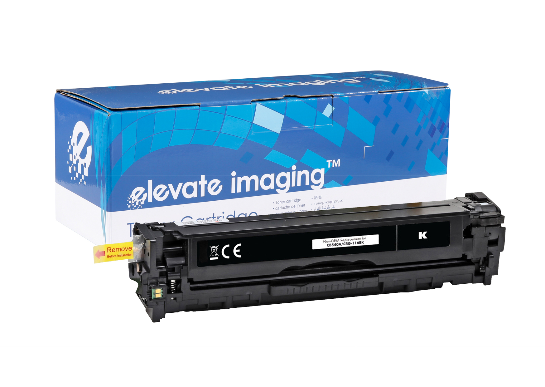 ELEVATE Toner Cartridge CB540A Black for HP Laserjet - 2.3k - Compatible