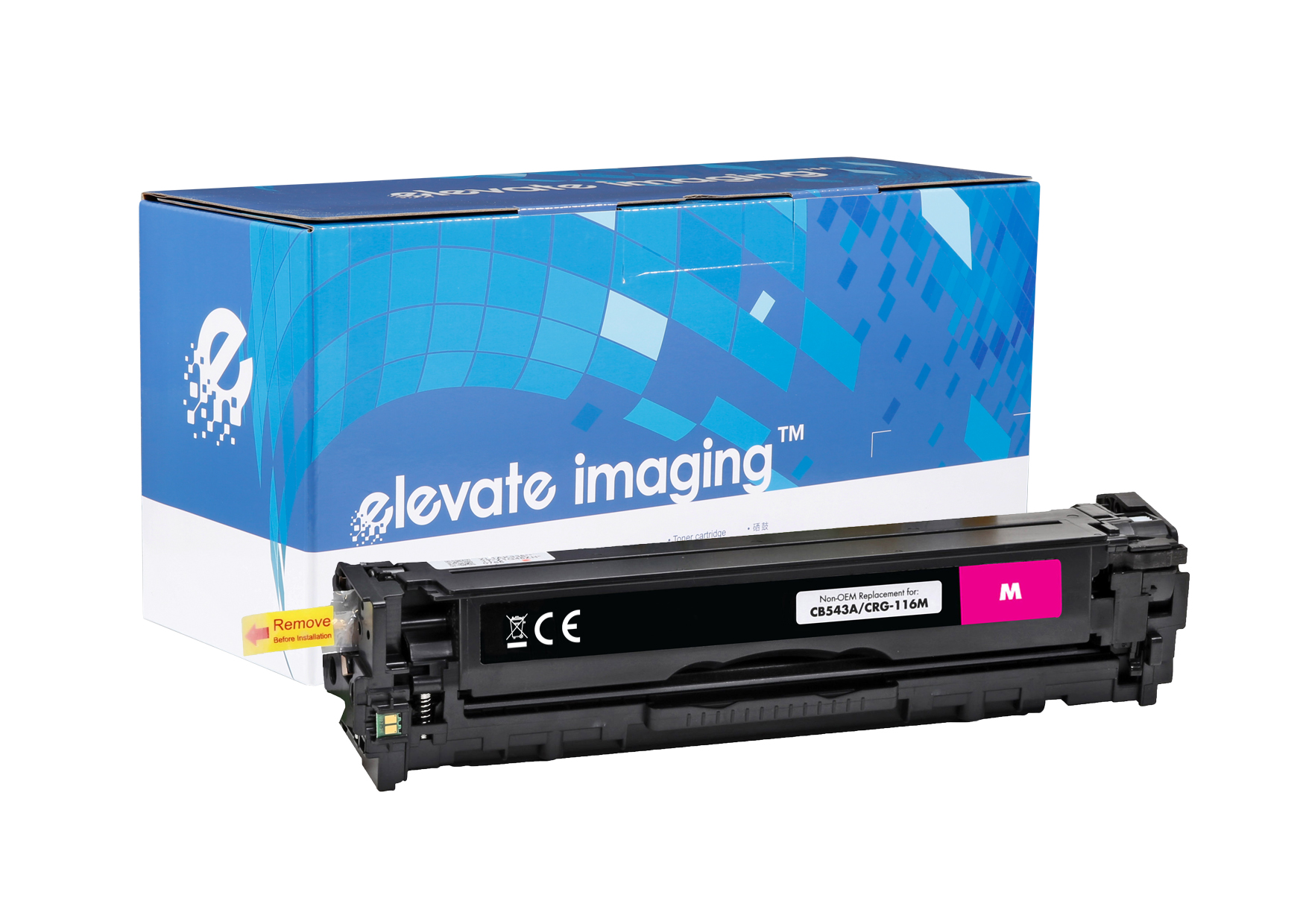 ELEVATE Toner Cartridge CB543A Magenta for HP LaserJet 1.4k - Compatible