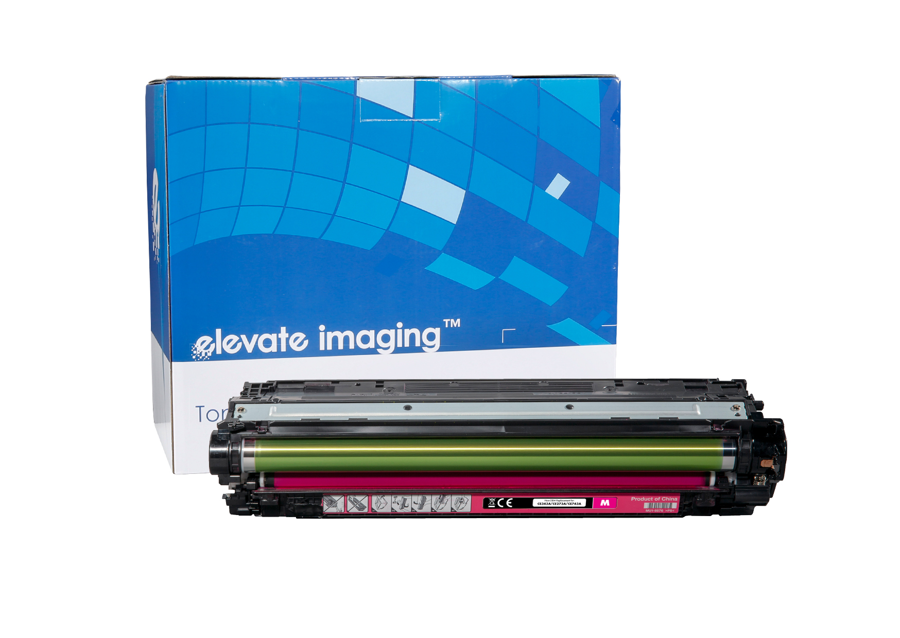 ELEVATE Toner CE343A CE273A CE743A Magenta for HP LaserJet - 16K - Compatible