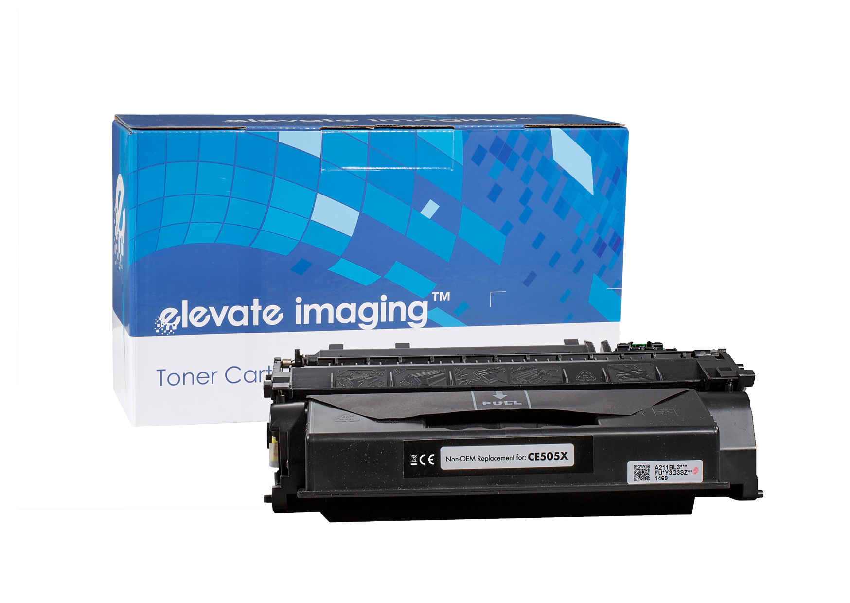 ELEVATE Toner Cartridge CE505X Black for HP LaserJet - 6.5k - Compatible - New Build