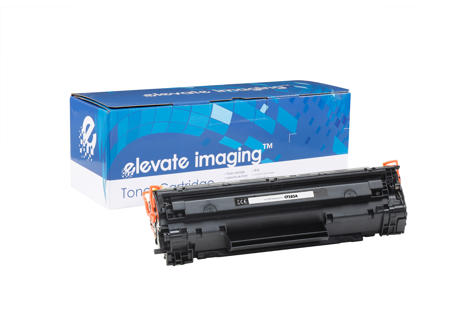 ELEVATE Toner Cartridge CF283A Black for HP LaserJet Pro - 1.5k - Compatible - New Build