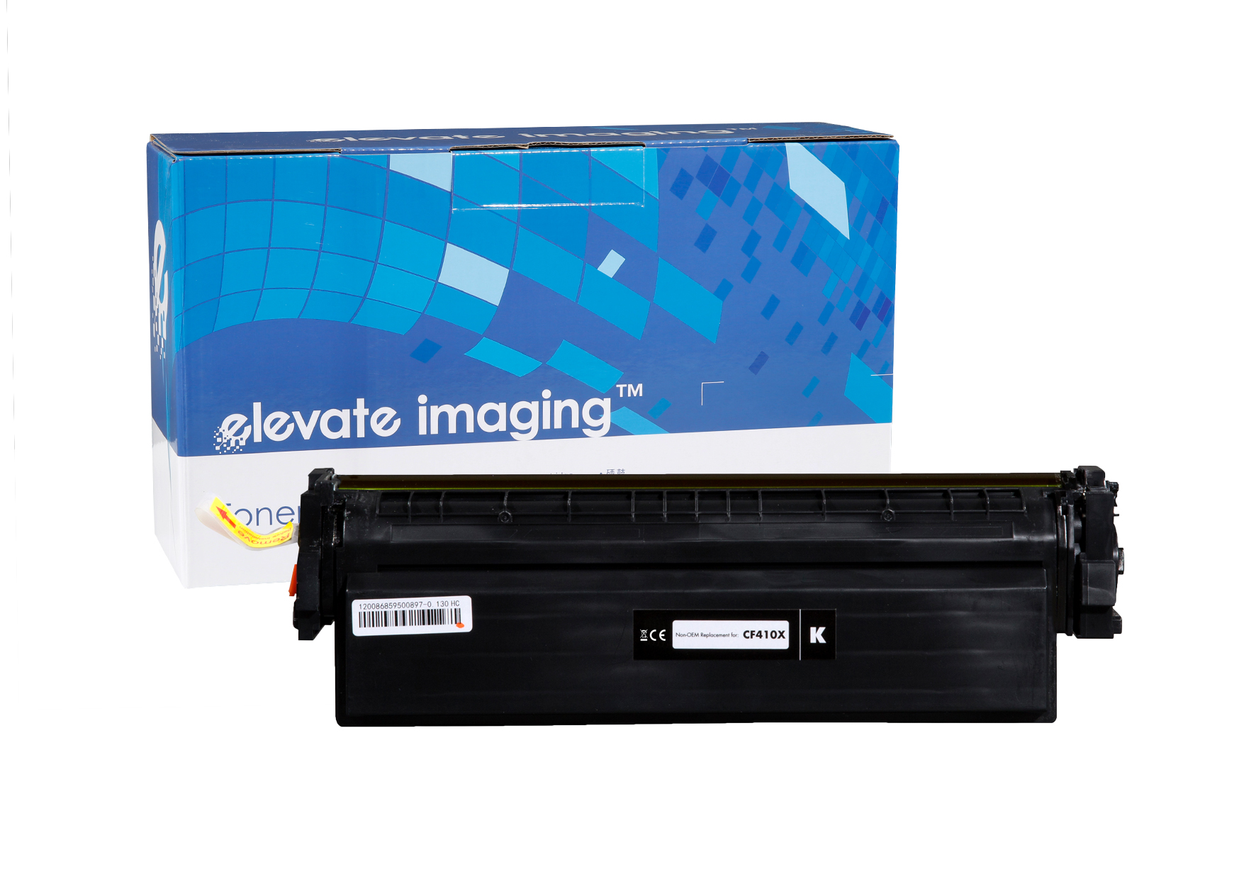 ELEVATE Toner CF410X Black for HP LaserJet Pro - 6.5K - Compatible - Remanufactured