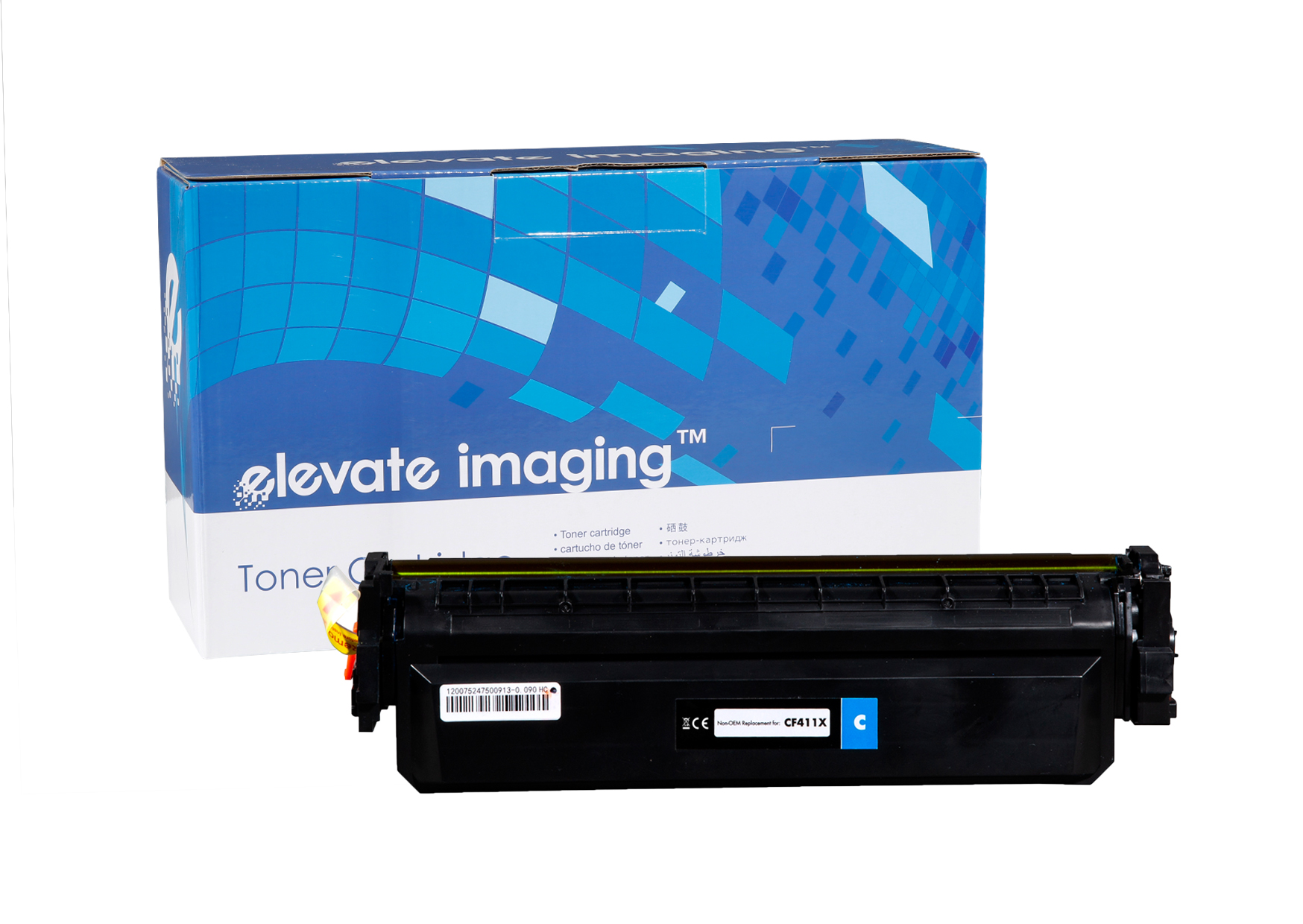 ELEVATE Toner Cartridge CF411X Cyan for HP LaserJet Pro - 5K - Compatible - New Build