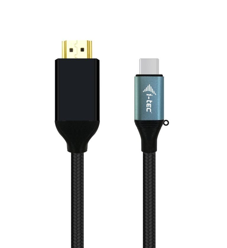 I-TEC USB C HDMI Kabel Adapter 4K 60 Hz 150cm kompatibel mit Thunderbolt 3