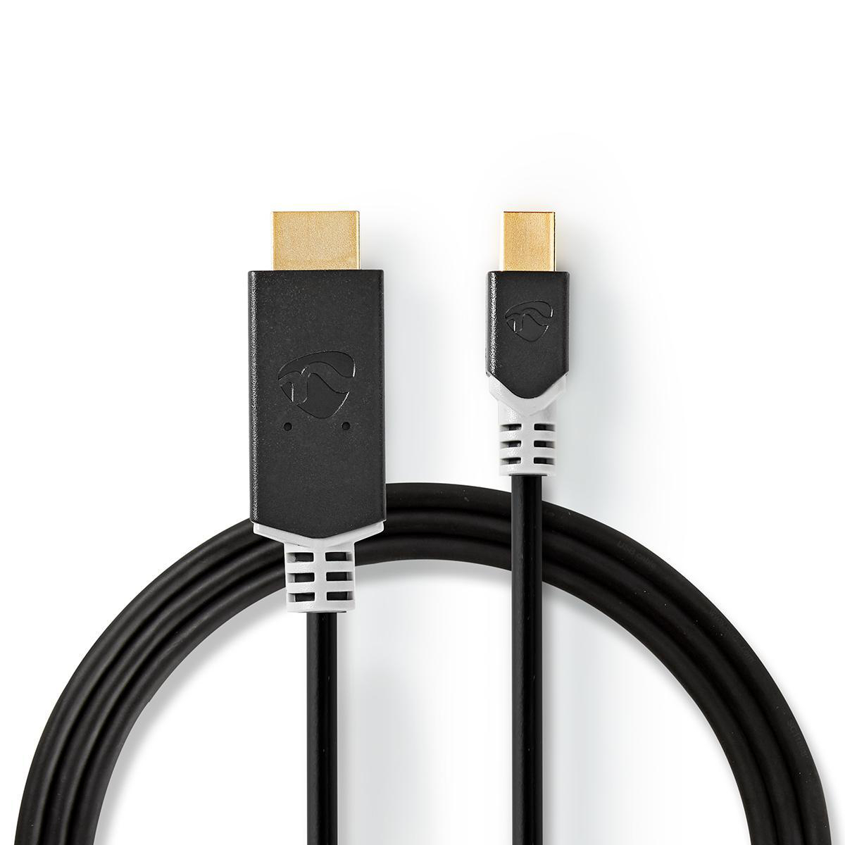 NEDIS Mini Displayport-Kabel | DisplayPort 1.4 | Mini DisplayPort Stecker | HDMI? Stecker | 48 Gbps