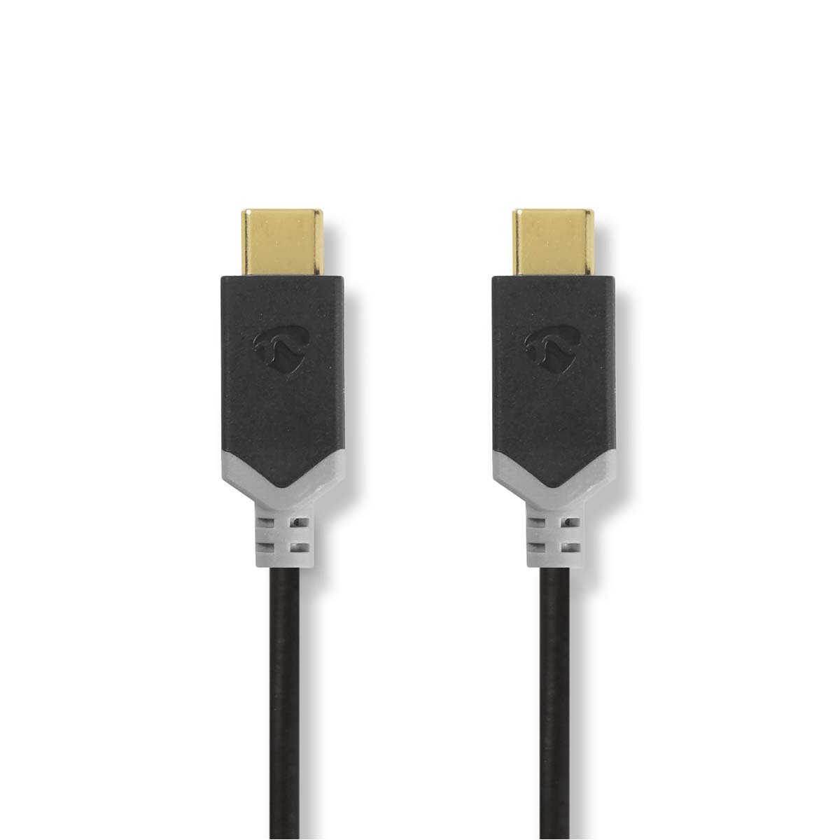 NEDIS USB-Kabel | USB 3.2 Gen 1 | USB-C? Stecker | USB-C? Stecker | 4K@60Hz | 5 Gbps | Vernickelt |