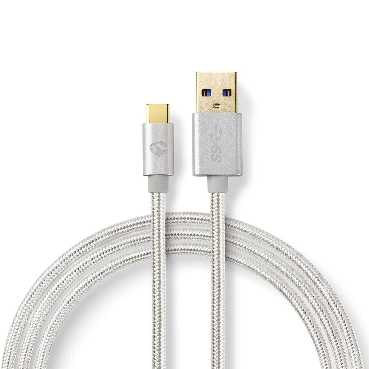 NEDIS USB-Kabel | USB 3.2 Gen 1 | USB-A Stecker | USB-Typ-C ? Stecker | 5 Gbps | 10 W | Vergoldet |