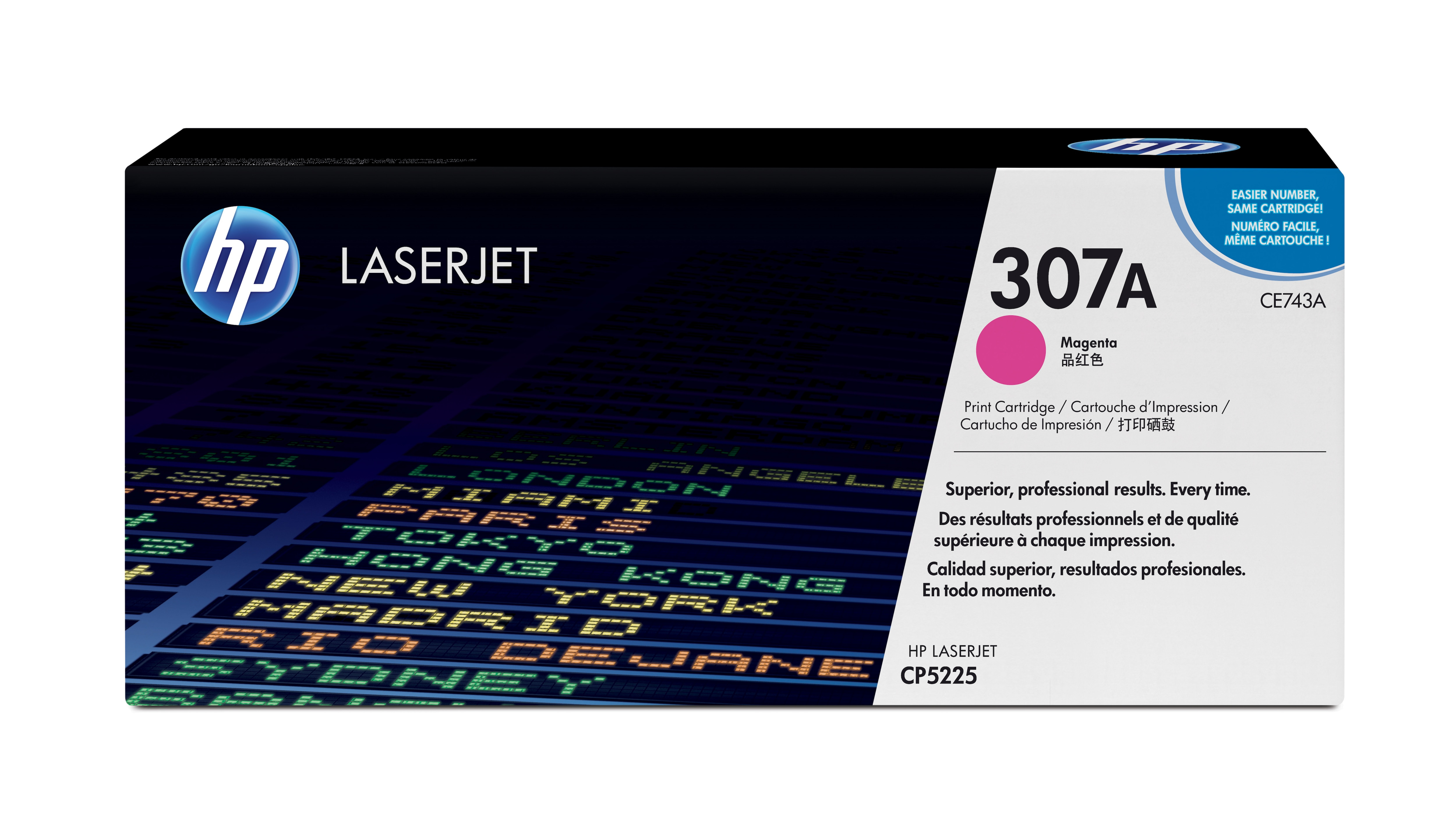 HP 307A Magenta LaserJet Tonerpatrone (CE743A)