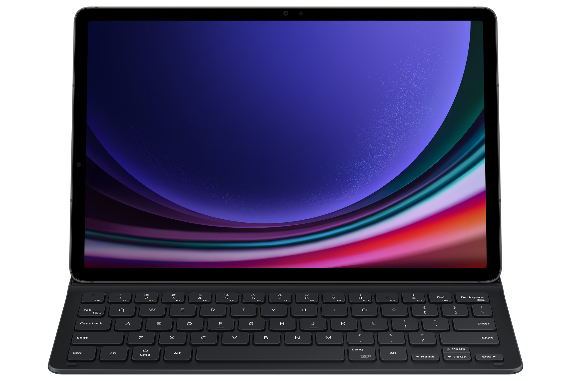 SAMSUNG Book Cover Keyboard Slim EF-DX710 für Galaxy Tab S9 Black