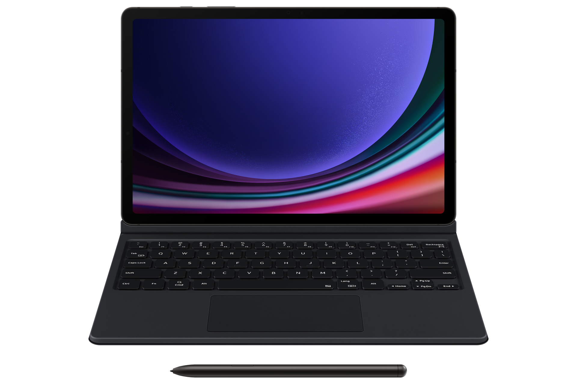 SAMSUNG Book Cover Keyboard EF-DX715 für Galaxy Tab S9 Black