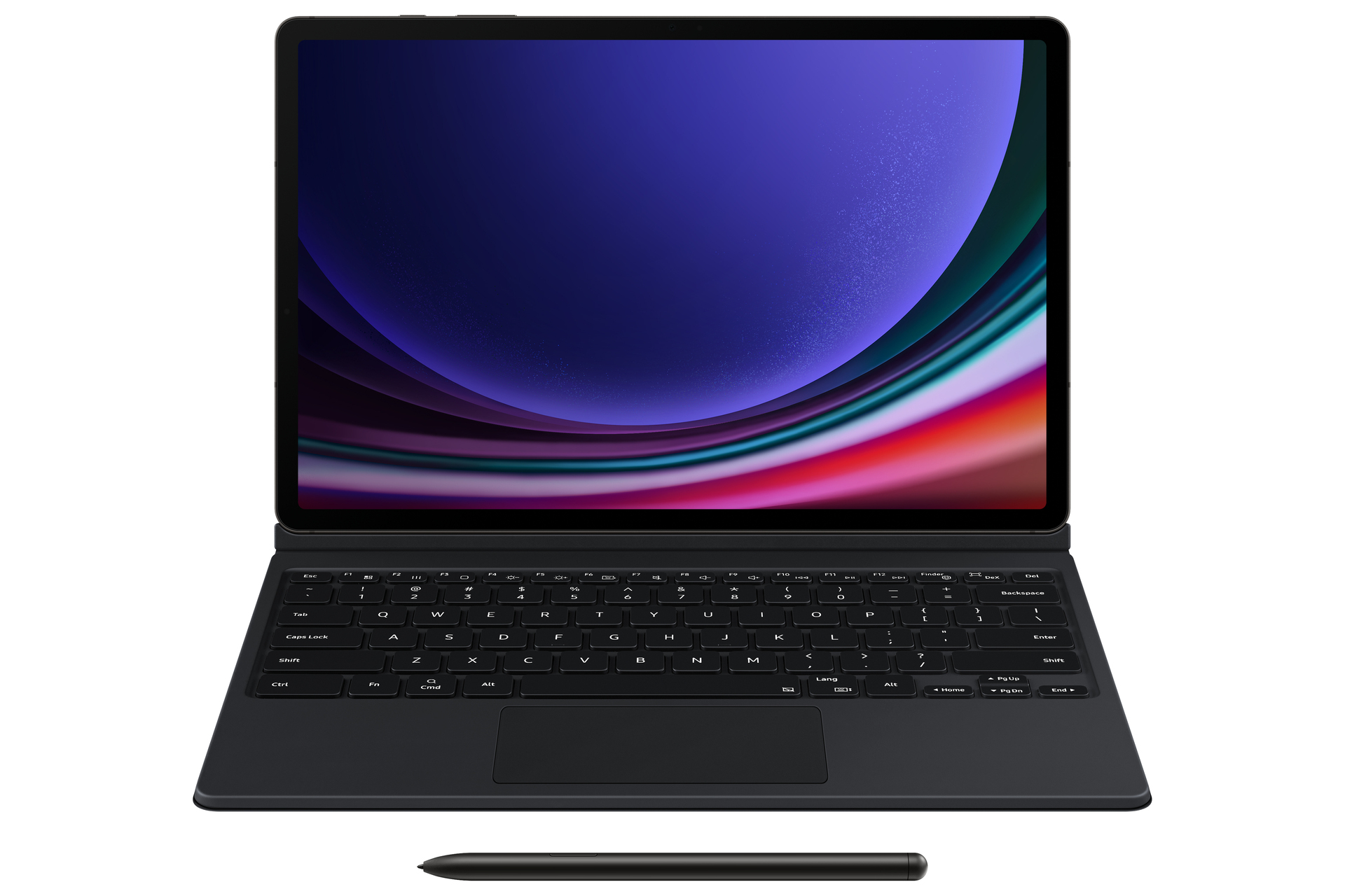 SAMSUNG Book Cover Keyboard EF-DX815 für Galaxy Tab S9+ Black