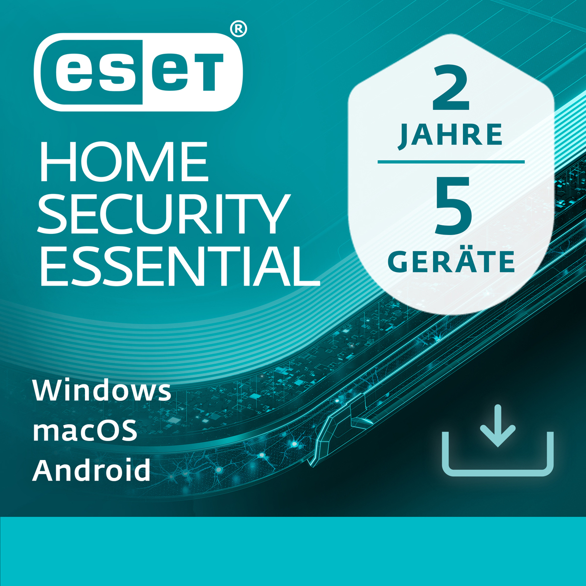 ESET ESD HOME Security Essential 5 Users 2 Years