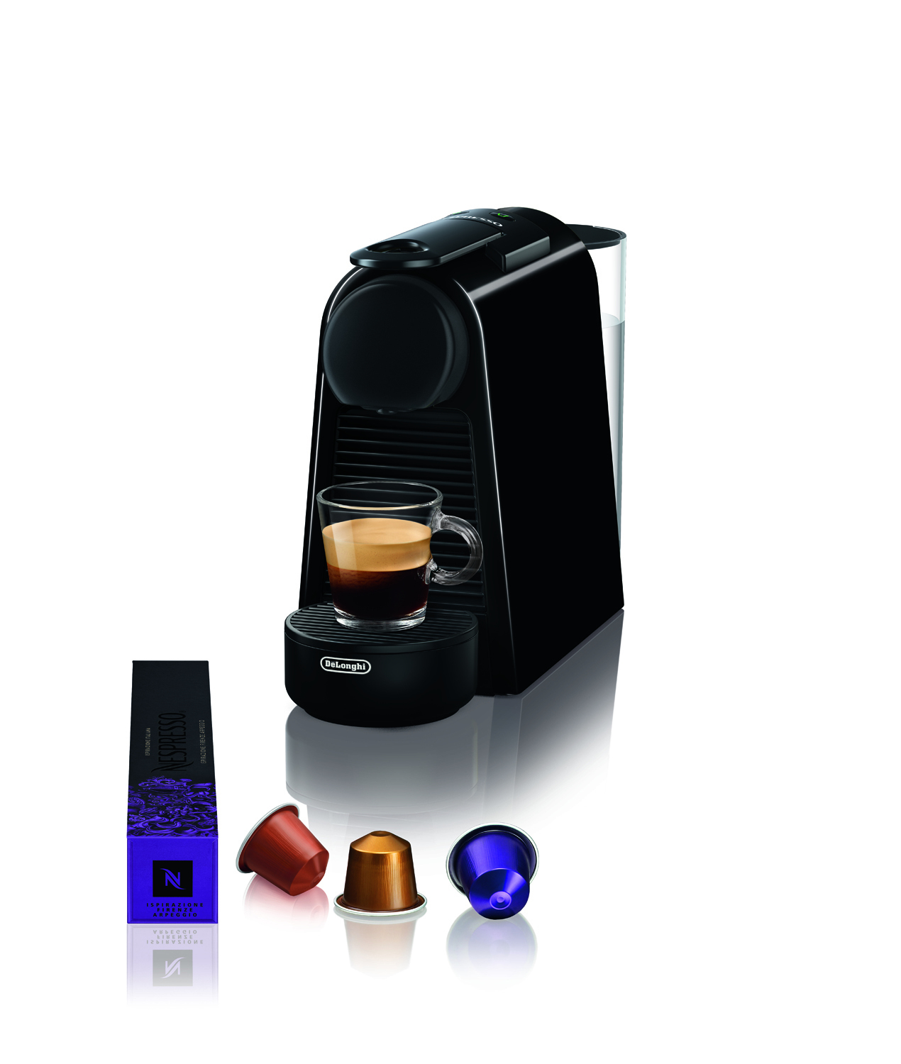 DE LONGHI EN 85.B Essenza Mini Nespresso Kaffeekapselmaschine inkl. Aeroccino 3