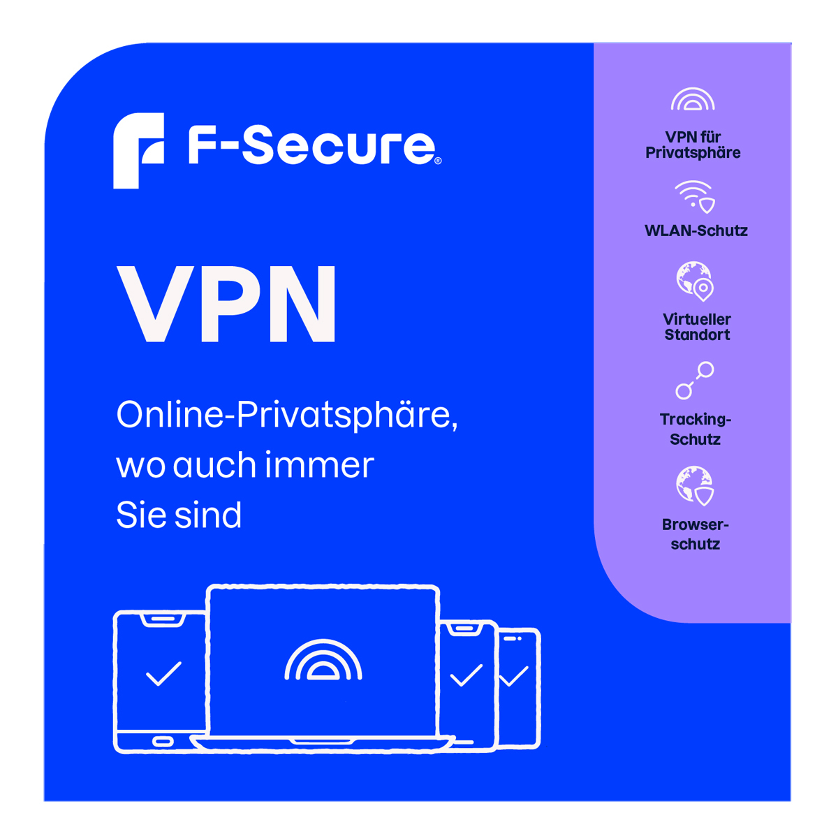 F-SECURE ESD VPN 1 Year 5 Devices