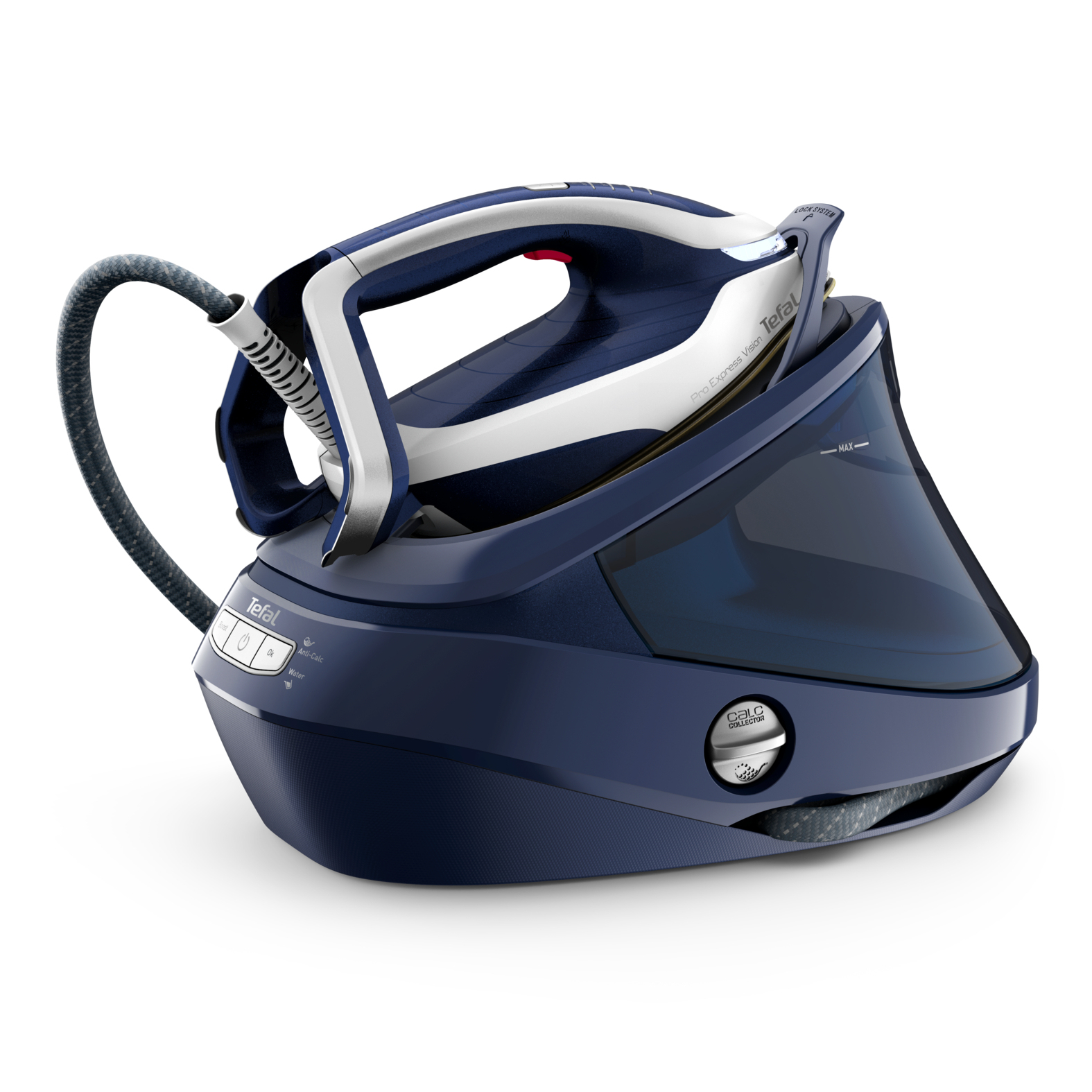 TEFAL Pro Express Vision GV9812 - 3000 W - 700 g/min - Durilium AirGlide Autoclean soleplate - 8,1 b