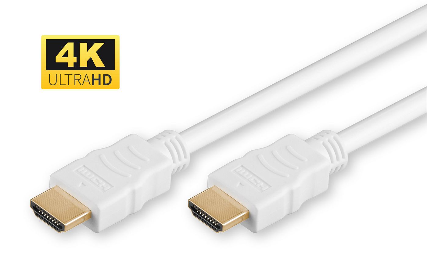 MICROCONNECT HDMI v1.4 19 -19 10m M-M White