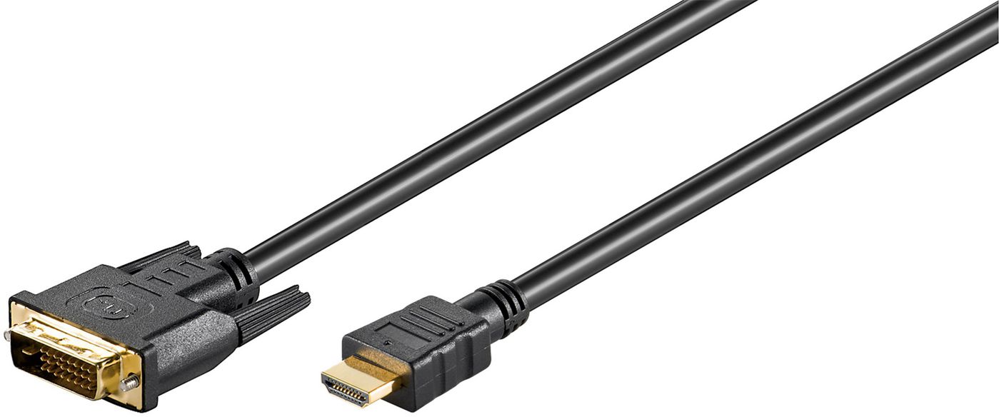 MICROCONNECT HDM1924110 10m DVI-D HDMI Type A (Standard) Schwarz Videokabel-Adapter (HDM1924110)