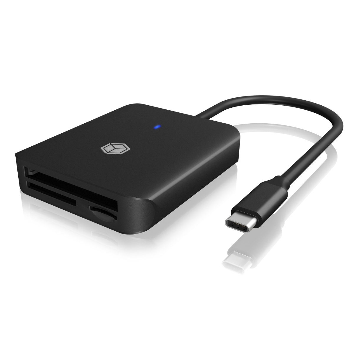 RAIDSONIC IcyBox ext. Kartenleser USB3.2 (Gen1) Type-C CFast SD retail