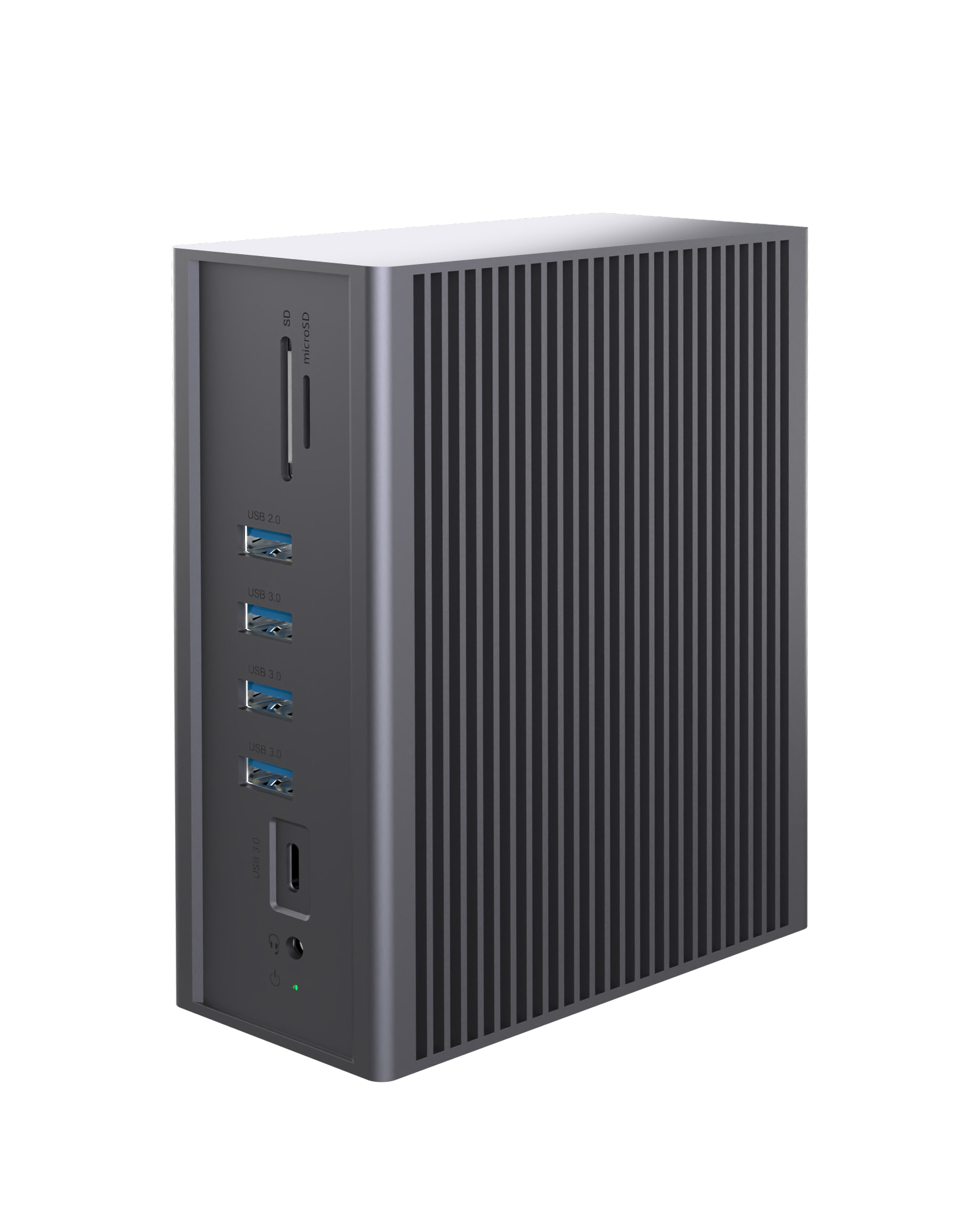 RAIDSONIC Dockingstation IcyBox USB 3.0 -> DP/USB3.0/LAN/3x Video