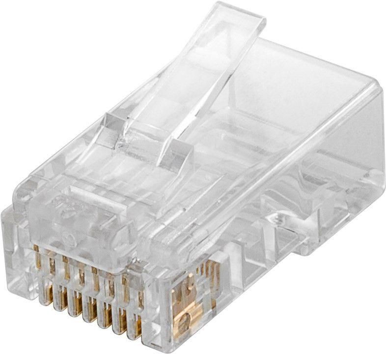 MICROCONNECT - Netzwerkanschluss - RJ-45 (M) - ungeschirmt - CAT 5e (Packung mit 10)