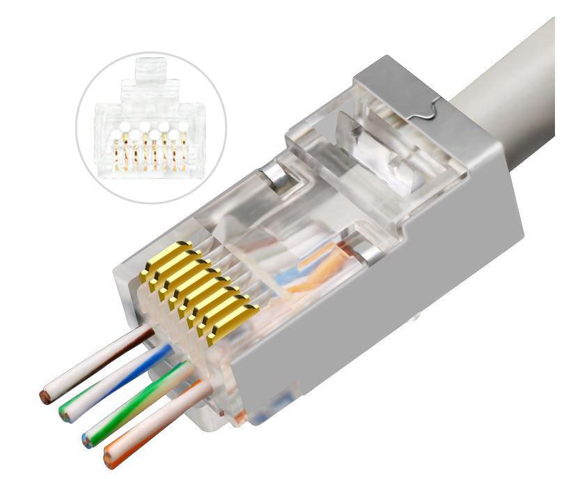 MICROCONNECT Modular EZ Plug RJ45 8P8C CAT6