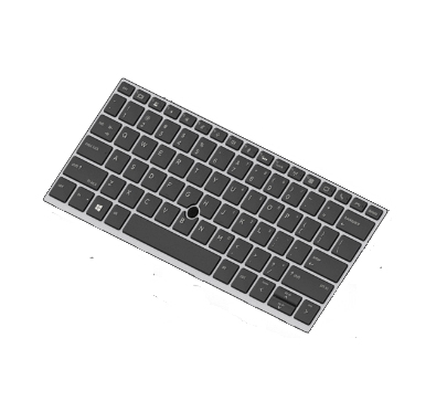 HP KEYBOARD W/POINT STICK UK