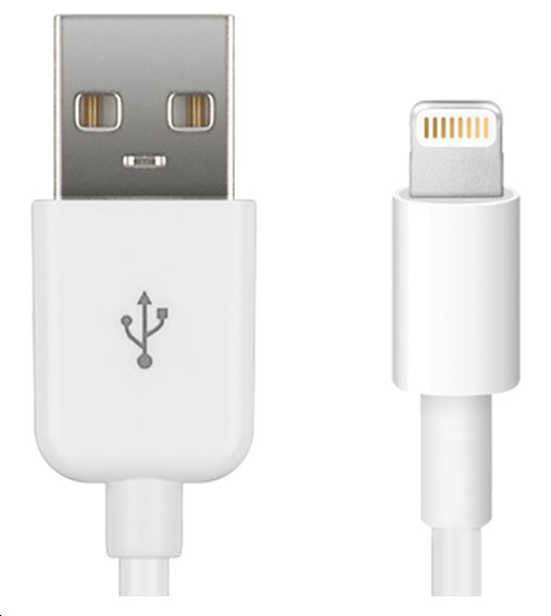 MICROCONNECT LIGHTNING2 2m USB A Weiß USB Kabel (LIGHTNING2)