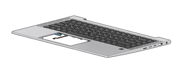 HP Cover Top w/ Keyboard CP+PS BEL (M07089-A41)