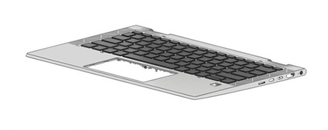 HP I Top Civer w/Keyboard CP BL INTL