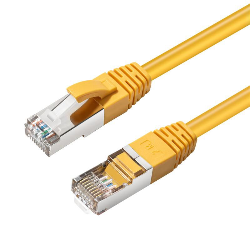 MICROCONNECT MC-SFTP6A005Y Netzwerkkabel Gelb 0,5 m Cat6a S/FTP (S-STP) (MC-SFTP6A005Y)