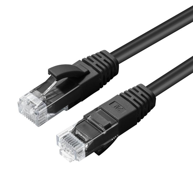 MICROCONNECT MC-UTP6A005S Netzwerkkabel Schwarz 0,5 m Cat6a U/UTP (UTP) (MC-UTP6A005S)