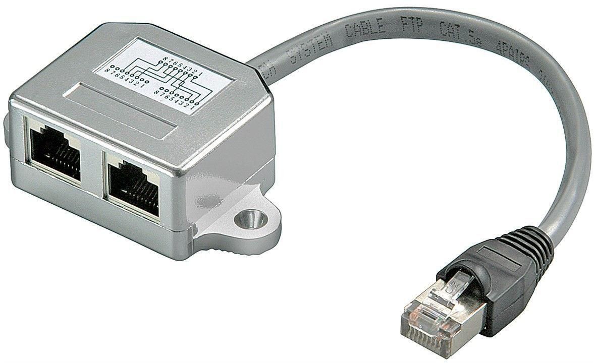 MICROCONNECT Cable splitter (Y-adapter)