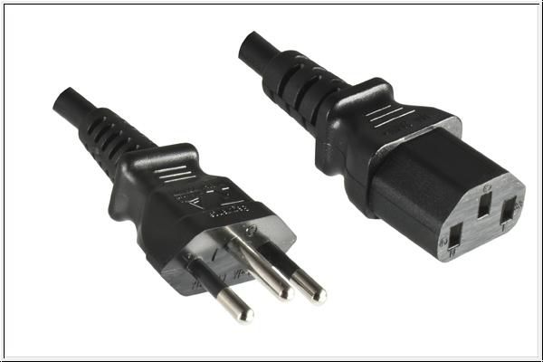 MICROCONNECT Power Cord Brazil to C13 1.8m