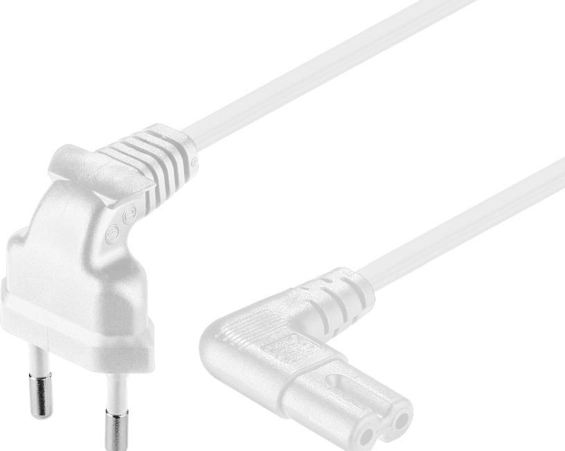 MICROCONNECT Power Cord Notebook 5m White (PE030750AAW)