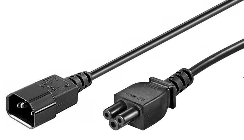 MICROCONNECT Power Cord Notebook-C14, 1,8 m