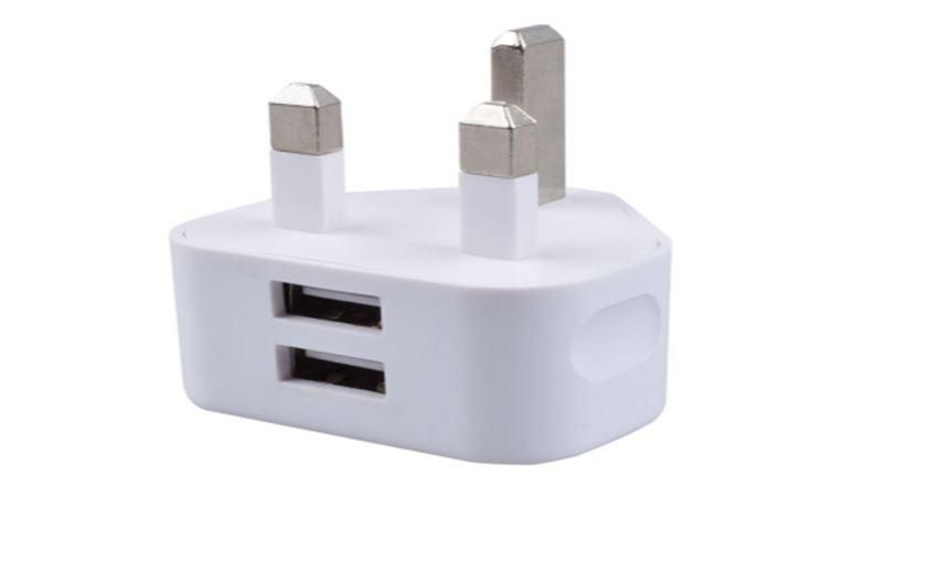 MICROCONNECT Dual USB charger 2.4 A UK
