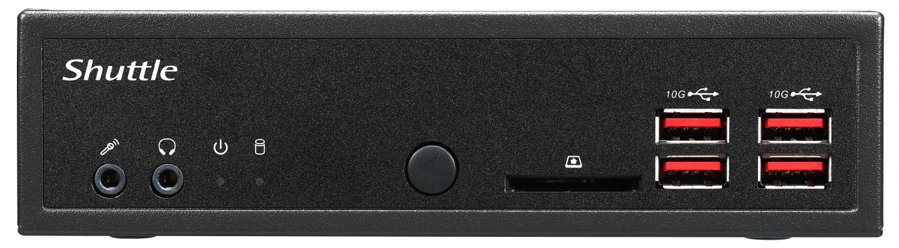 SHUTTLE Barebone XPCslim DH32U5 i5-1135G7 SO-DDR4 black