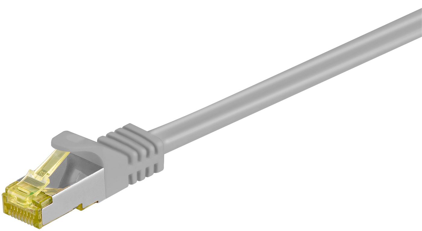 MICROCONNECT SFTP7005 0.5m Cat.7 Rohkabel S/FTP (S-STP) Grau Netzwerkkabel (SFTP7005)