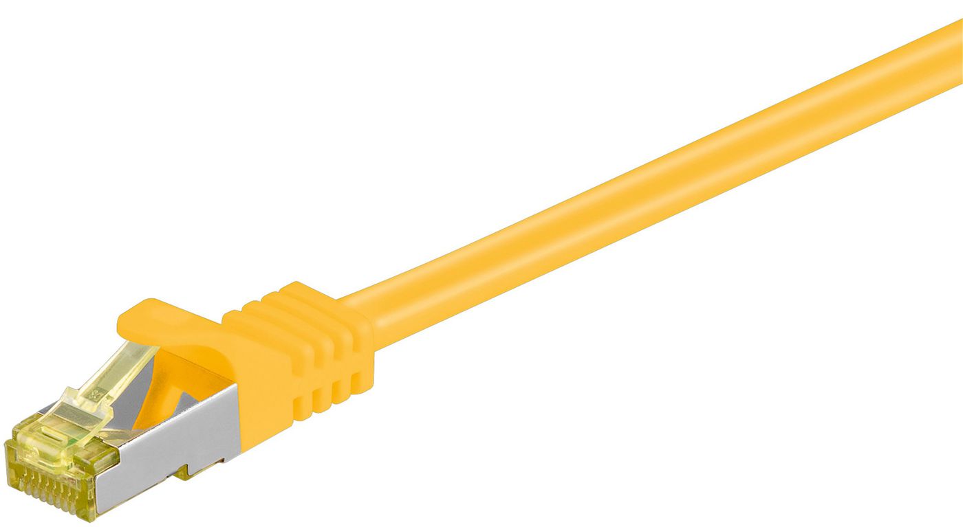 CAT 7 S/FTP  RJ45 YELLOW 0.50m