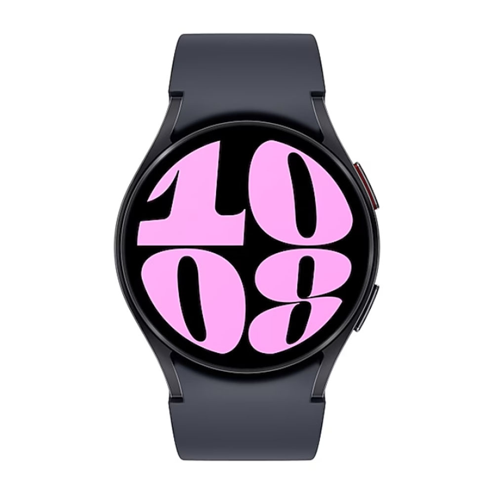 SAMSUNG Galaxy Watch6 - 40 mm - intelligente Uhr mit Sportband - Graphit - Bandgröße: S/M - Anzeige