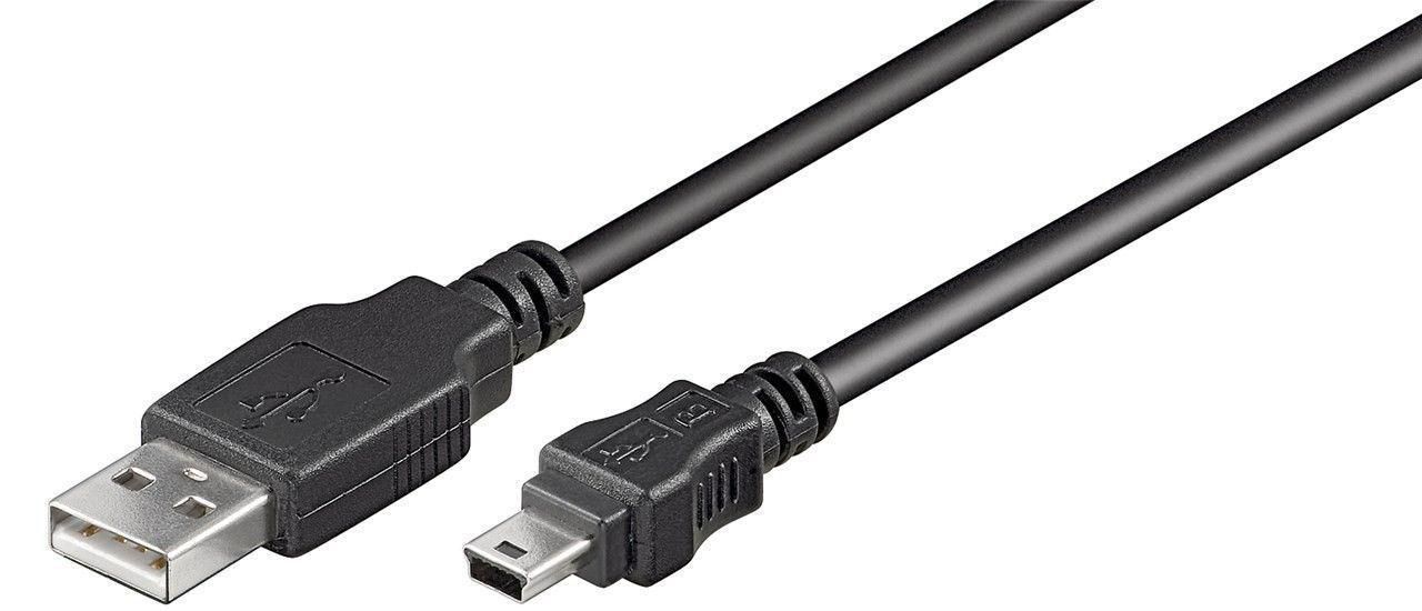 MICROCONNECT USBAMB52 - USB A - Mini-USB B - Männlich/männlich - Schwarz - USB Type-A (USBAMB52)