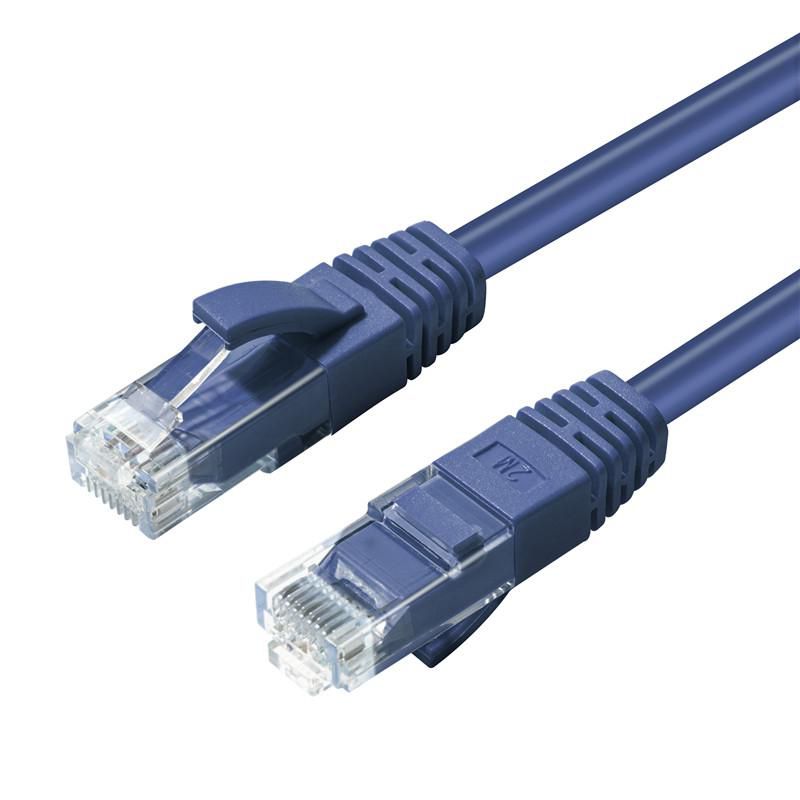 MICROCONNECT UTP CAT6 0.5M BLUE LSZH